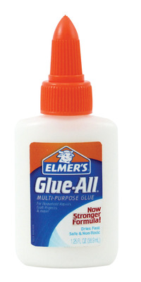 Elmer's Glue-All Multi-Purpose Glue, 1.25 Ounces, Pack of 12 Item Number 1494331