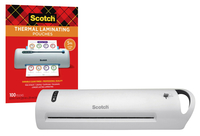 Scotch Advanced Thermal Laminator with Laminating Pouches, 13 Inch Throat, Item Number 1494669