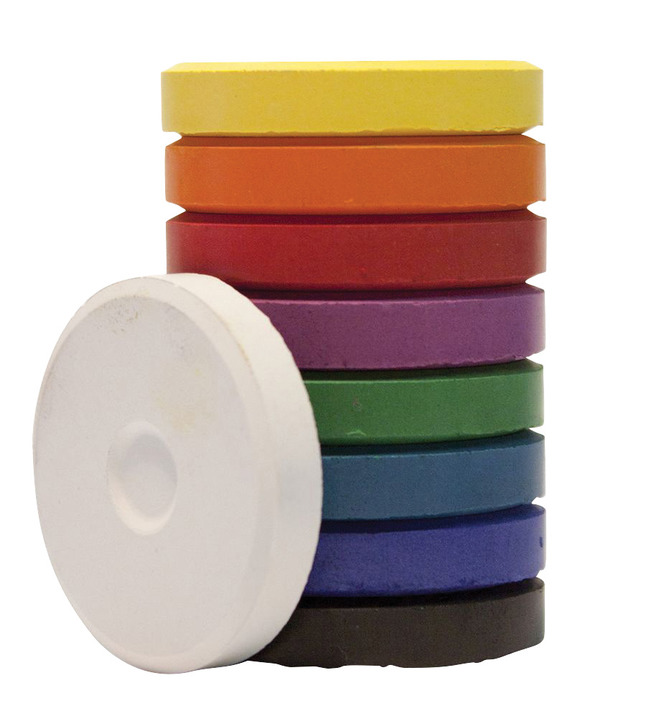 Mini Tempera Paint Puck - Set of 9 Basic Colors – Collage Collage