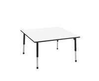 Classroom Select Apollo Markerboard Activity Table, Square, T-Mold, 48 x 48 Inches, Item Number 1496752