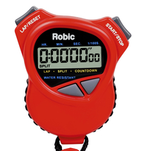 Robic 1000W Dual Stop Watch, Red, Item Number 1497898