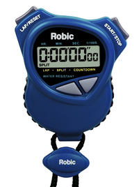 Robic 1000W Dual Stop Watch, Blue, Item Number 1497900
