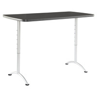 Iceberg Graphite Sit-to-Stand Adjustable Table, Item Number 1504914