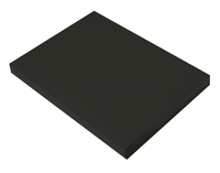 SunWorks Heavyweight Construction Paper, 9 x 12 Inches, Black, Pack of 100 Item Number 1506488