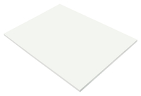 Prang Medium Weight Construction Paper, 18 x 24 Inches, White, 50 Sheets Item Number 1506556