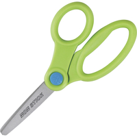 School Smart Value Light-Weight Scissors, 7 Inches, Straight Handle, Red