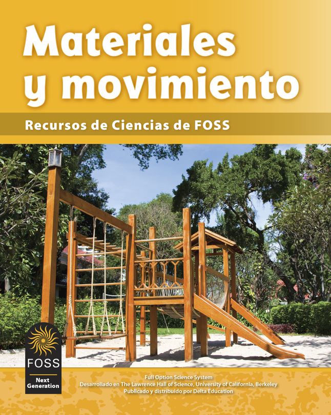 FOSS Next Generation Materials and Motion Student Book, Spanish Edition, Pk of 8, Item Number 1531685
