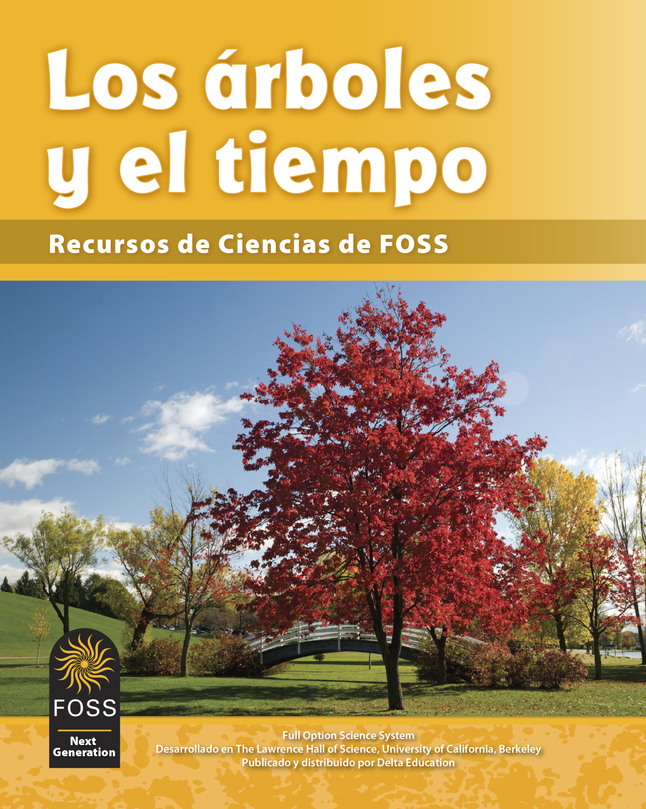 FOSS Next Generation Trees and Weather Science Resources Student Book, Spanish Edition, Item Number 1511923