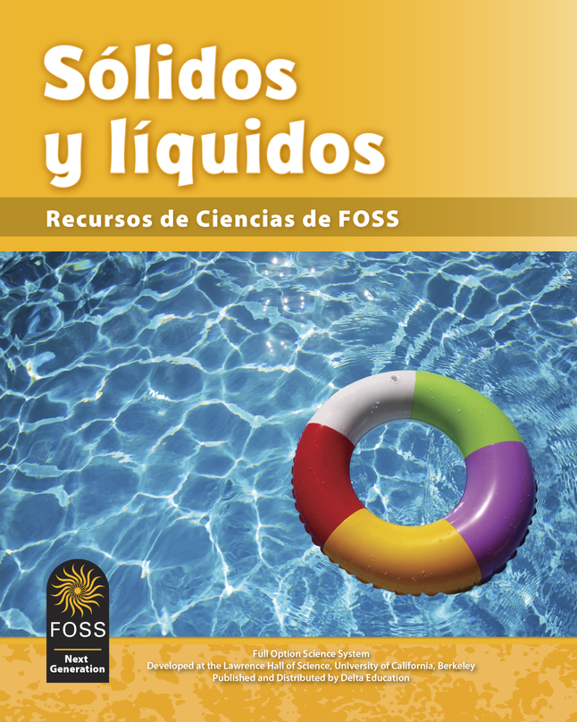 FOSS Next Generation Solids and Liquids Student Book, Spanish Edition, Pack of 8, Item 1531697