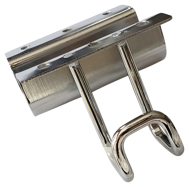 Image for Classroom Select Contemporary Cantilever Desk Book Bag Hook, Chrome from School Specialty