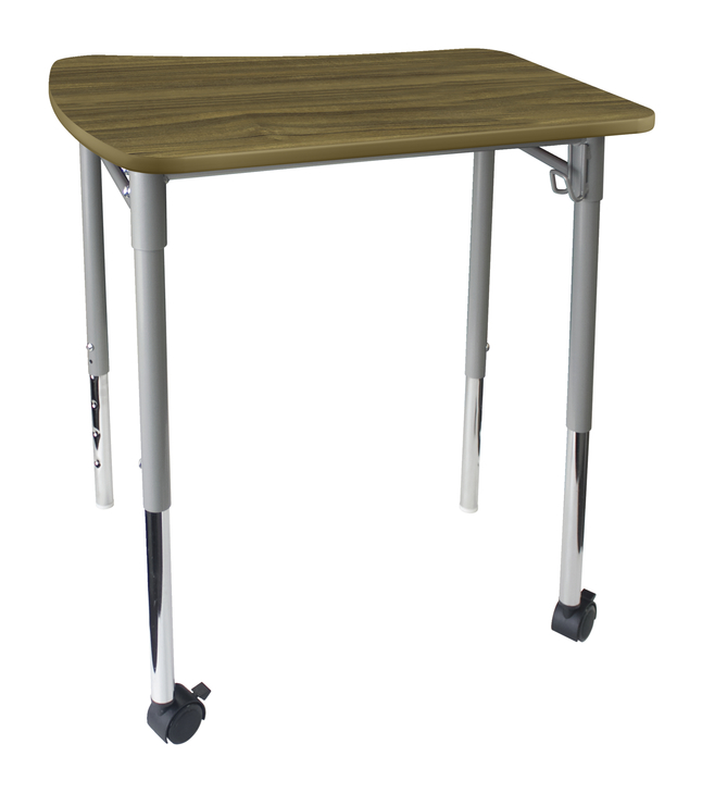 Classroom Select NeoMove Collaboration Desk with Casters, Laminate Top, 25 x 26 x 27 Inches, Item Number 5009397