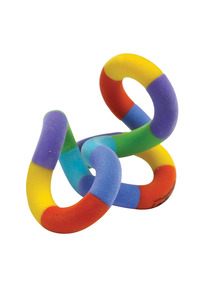 Tangle Jr. Fuzzies Fidget Toy, 2-1/4 x 1-3/4 x 2-1/4 Inches, Multicolor, Item Number 1531872