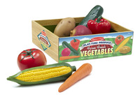 Melissa & Doug Farm Fresh Vegetables, Set of 8, Item Number 1531944
