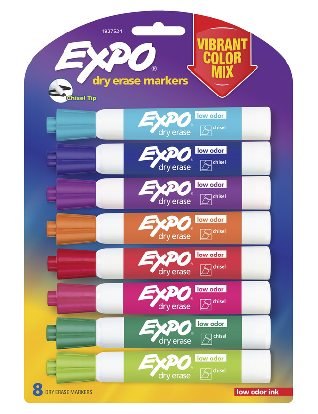 Colorations Fine-Tip Dry Erase Marker - Set of 8