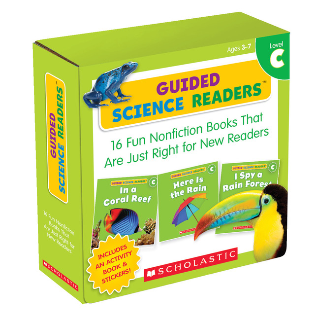 Scholastic Guided Science Readers Level C Set Of 16