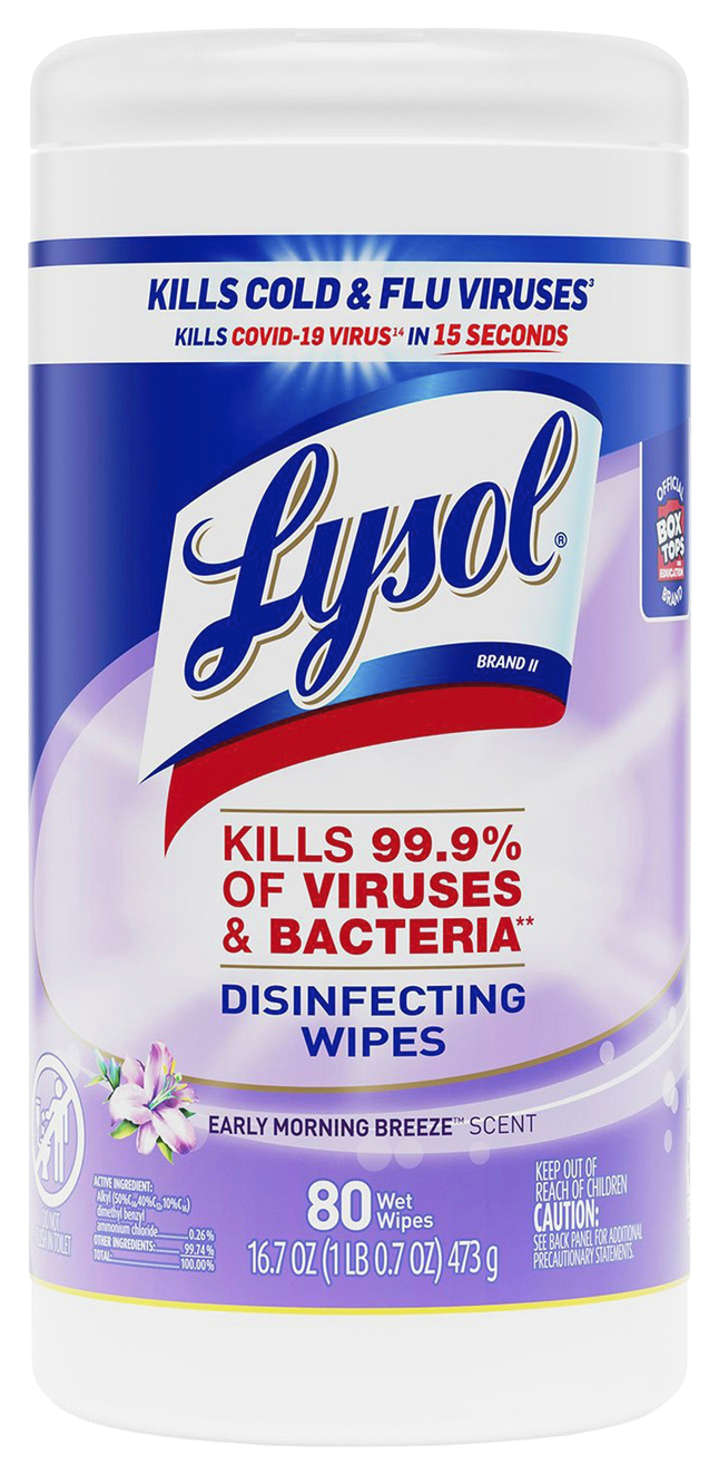 Disinfecting, Sanitizing Wipes, Item Number 1540865