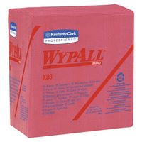 WYPALL X80 Hydroknit Quarterfold Wipers, Item Number 1541562