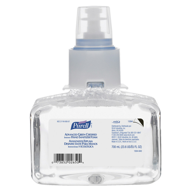 GOJO Purell LTX-7 Instant Hand Sanitizer, Item Number 1541768