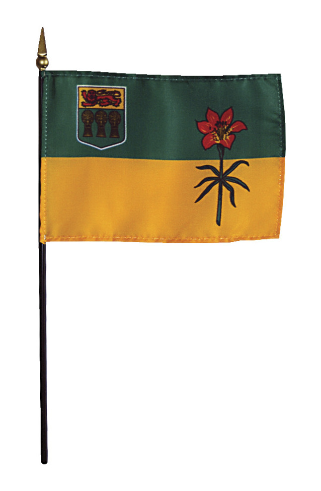 Annin Saskatchewan Flag, 4 x 6 in, Item Number 1542883