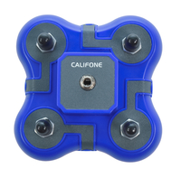 Califone Listening First 1114-BL Stereo Jackbox, 4-Position, Blue Item Number 1543835