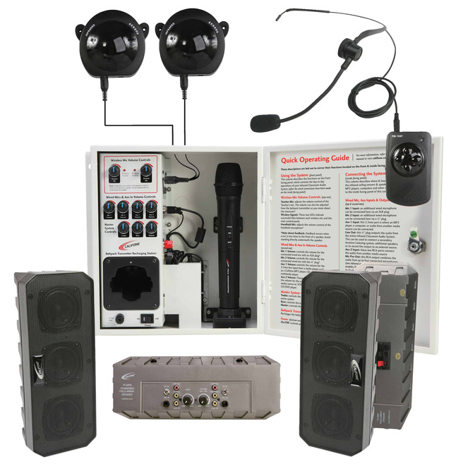 Califone Pa Irsysb Classroom Ceiling Infrared 60 W Audio System