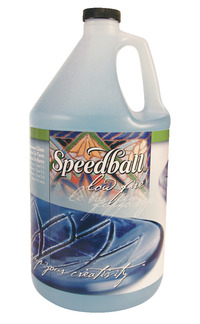 Speedball Earthenware Glaze, Clear, Gallon Item Number 1545414