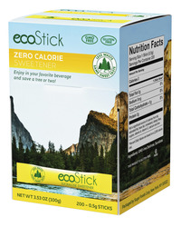 EcoStick Sucralose Sweetener Packets, Pack of 200, Item Number 1561387