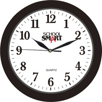 School Smart Silent Movement Wall Clock, Item Number 1563727