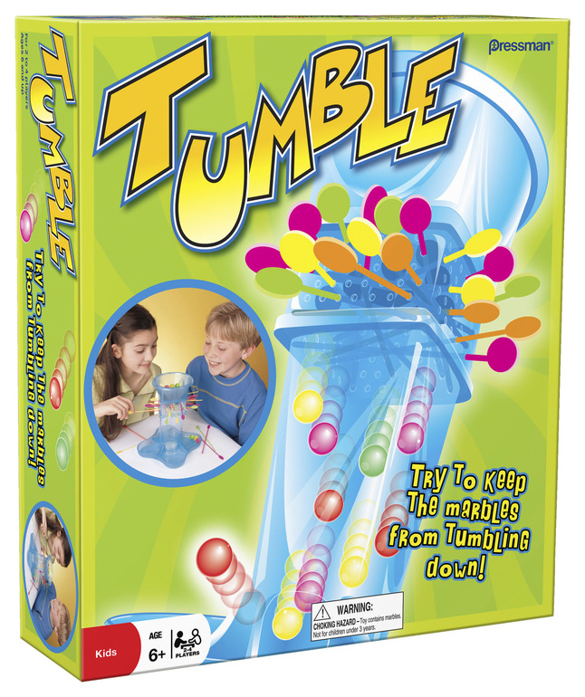 Pressman Tumble Game, Ages and Up