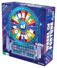 Wheel of fortune board game pressman