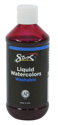 Sax Liquid Washable Watercolor Paint, 8 Ounces, Fuchsia, Item Number 1567850
