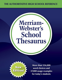 Merriam-Webster's School Thesaurus, Hardcover, Item Number 1570340