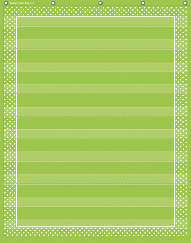 Green Pocket Chart