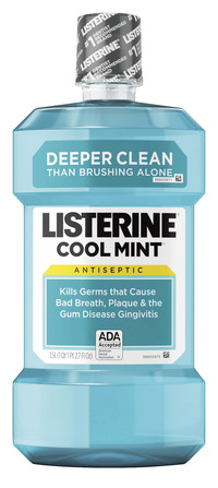 Listerine Antiseptic Mouthwash, Cool Mint, 1.5 L, Item Number 1571737