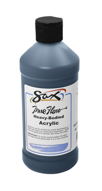 Sax True Flow Heavy Body Acrylic Paint, Pint, Phthalo Green Item Number 1572455