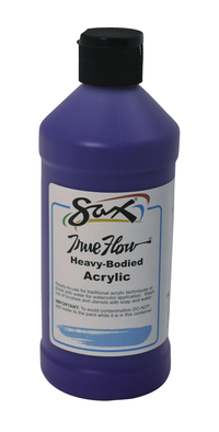 Sax True Flow Heavy Body Acrylic Paint, Pint, Violet Item Number 1572469