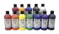 Sax True Flow Heavy Body Acrylic Paint, Assorted Colors, Pints, Set of 12, Item Number 1572473