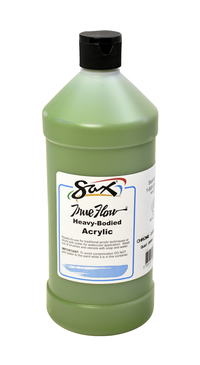 Sax True Flow Heavy Body Acrylic Paint, Quart, Chrome Oxide Green, Item Number 1572490