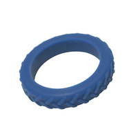 Chewigem Bracelet with Small Treads, Blue, Item Number 1576182
