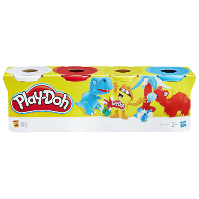 Play-Doh, Primary Colors, 4 Ounce, Set of 4, Item Number 1588929