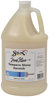 Sax Tempera Gloss Varnish, Gallon Item Number 1590440