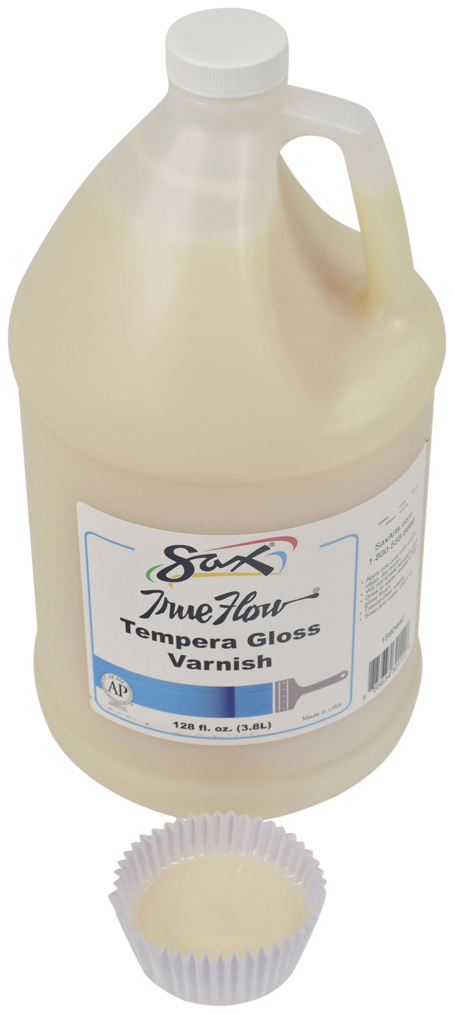 Sax True Flow Tempera Varnish, 1 Gallon