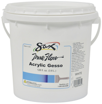 Sax True Flow Acrylic Gesso Primer, Gallon, White Item Number 1590583