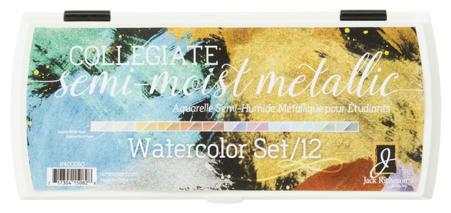 Semi-Moist Metallic Watercolors – Jack Richeson & Co.