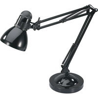 Lorell LED Desk/Clamp Lamp, Black, Item Number 1591737