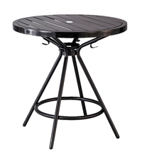 Safco CoGo Steel Outdoor-Indoor Table, 36-1/4 x 30 Inches, Item Number 1592120