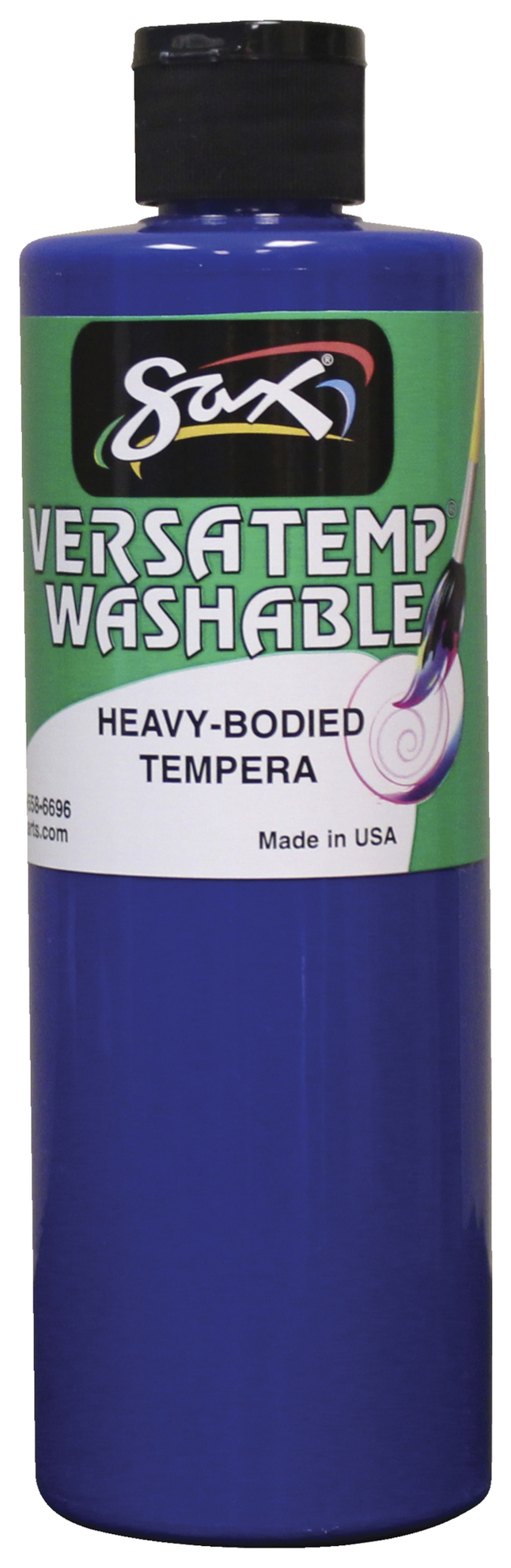 Blue Tempera Paint with Pump, over a 1/2 Gallon Washable Tempera Paint for  Kids, Safe & Non-Toxic Paint for Children, Bulk Craft Paint for Classroom