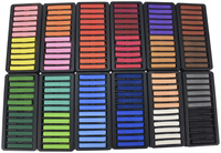 School Smart Square Chalk Pastels, Assorted Colors, Set of 144 Item Number 1594962