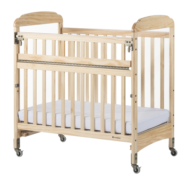 Foundations Serenity SafeReach Clearview Crib, 39-1/4 x 26-1/4 x 40 Inches, Natural, Item Number 1595265