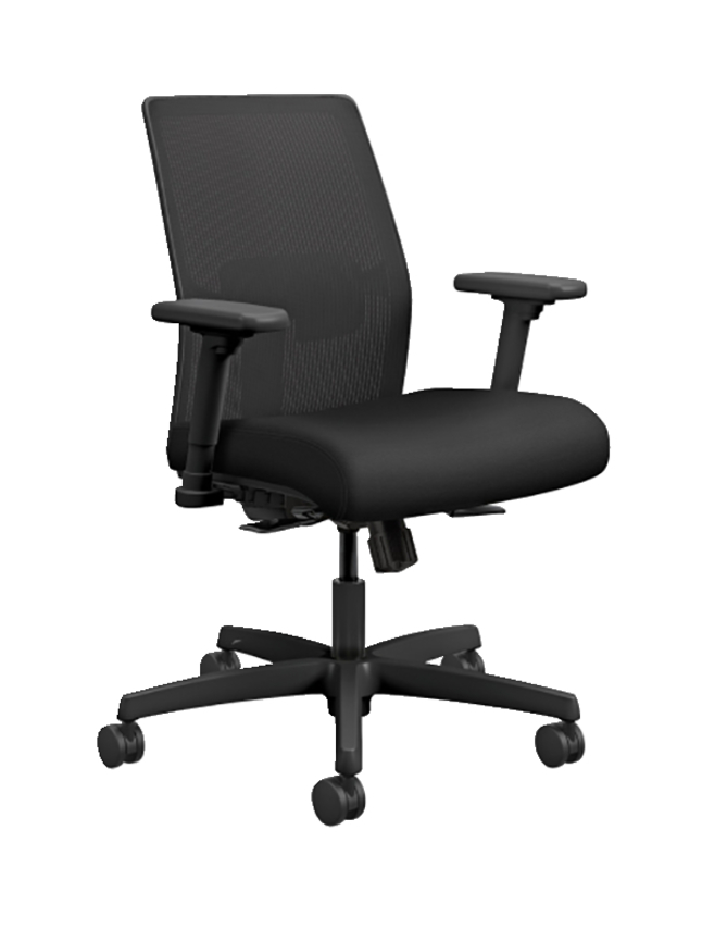Hon Ignition Low Back Task Chair 22 Inch Seat Height Various Options